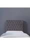 AURORA HEADBOARD VELVET GREY L-90 : H-125 CM - 2