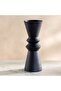 Odin Lena Polyresin Candle Holder 9.4x9.4x25.5cm - Black - 5