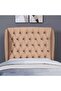 PLUTO HEADBOARD VELVET GOLD L-100 : H-125 CM - 2