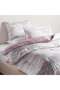 Luxe Cotton Tencel Lexus 3-piece King Comforter Set 240x260cm - Blush Metallic