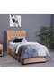 AURORA HEADBOARD VELVET GOLD L-120 : H-125 CM - 5