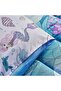 Mermaid 2-piece Full Comforter Set 160x240cm- Sky Blue - 6