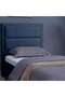 TROJAN HEADBOARD CHANEL NAVY BLUE L-100 : H-125 CM