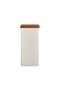 Ishma End Table Square Tall - Off White & Natural - 5