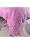 Eiffel Tower 3-piece Toddler Comforter Set with Toy110x125cm - Pink - 6