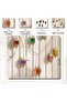 Huda Metal Decorative Hanging Lanterns 182x6x25cm - Gold - 4