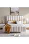 Kirby Queen Bed 160x200 Cm - Beige - 6