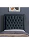 BIANCA HEADBOARD CHANEL DARK GREY L-120 : H-125 CM - 2