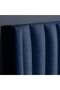 VENUS HEADBOARD CHANEL NAVY BLUE L-120 : H-125 CM - 4