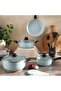 Pavlina 7-Piece Cookware Set -Blue