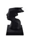 Trazo Decor Sculpture 12.75x12x75x39.5cm - Black - 5