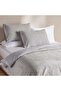 Avenue Cotton Waffle 3-piece Super King Duvet Cover Set 260x220cm- Silver Grey