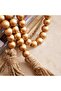 Marlene Wooden Decor Garland 1.5x190cm - Gold - 2