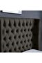 NEPTUNE HEADBOARD CHANEL LIGHT BROWN L-120 : H-125 CM - 3