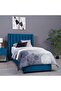 VENUS HEADBOARD VELVET BLUE L-90 : H-125 CM - 5