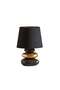 Trancey E-14 Ceramic Table Lamp 20x20x29cm - Black - 5
