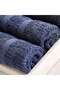 Chicago Textured 650 GSM 4PK Fingertip towel 30x30 cm-Ocean - 2