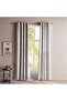 Ellington Textured Luxe Blackout 2 Piece Curtain Set 135X240cm - Silver