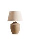 Tarver E-27 Ceramic Table Lamp 30x30x44.5cm - Beige - 5
