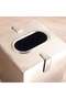 Regent Metal Tissue Box 13.5x13.5x14.5cm - Silver - 2