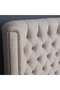 NEPTUNE HEADBOARD CHANEL BEIGE L-120 : H-125 CM - 4