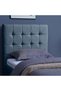 VISTA HEADBOARD CHANEL TEAL L-120 : H-125 CM
