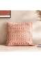 Monrovia Holland Velvet Down Alternative Filled Cushion 48x48cm - Rust