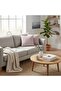 Allan 2-piece Filled Cushion Set 43x43cm - Stone