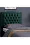 BIANCA HEADBOARD CHANEL OLIVE GREEN L-90 : H-125 CM