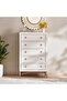 Lucille Chest Of 5 Drawer - White - 2