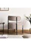 Sergio Accent Chair - Beige & Black - 3