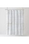 Distress Canvas Shower Curtain 180x180cm- Beige - 4