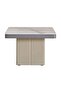 Lugo End Table - Gold White - 5
