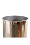 Meteor Metal Waste Bin Dia20x25cm - Silver - 2