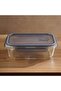 Luka Rectangular Food Container 640ml -clear - 3