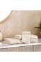 Serene Linen Jacquard Bath Towel 70x140 Cm-linen - 4