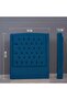 BIANCA HEADBOARD VELVET BLUE L-100 : H-125 CM - 4