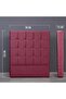 HERMONIA HEADBOARD VELVET PINK L-120 : H-125 CM - 4