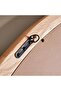 Trafford Console Mirror Round Large - Natural - 3
