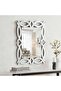 Zell Wall Mirror 60x80cm - Silver