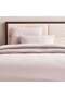Premium Turkish Cotton Jersey Solid 3-piece Super King Duvet Cover Set 260x220cm - Soft Blush - 2