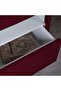 EMIRATES SPACE NIGHT STAND-VELVET~MAROON - 4