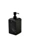 Dragon Marble Soap Dispenser 8.6x8.6x14.5cm - Black - 4