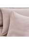 Premium Turkish Cotton Jersey Solid 3-piece Super King Duvet Cover Set 260x220cm - Soft Blush - 6