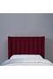 VENUS HEADBOARD VELVET MAROON L-120 : H-125 CM - 2
