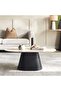 Merla Coffee Table Sintered Stone - Beige & Black - 2