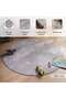 Little Star Printed Non Slip Playmat 140cm Round- Grey - 5
