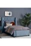 NEPTUNE HEADBOARD CHANEL TEAL L-120 : H-125 CM - 6