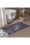 Oasis Soft Plush Chenille Bathmat 60x120cm- Grey