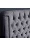 NEPTUNE HEADBOARD CHANEL GREY L-100 : H-125 CM - 4